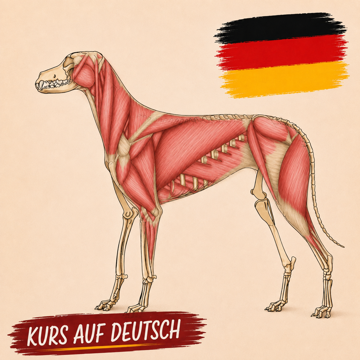 Muskulatur des Hundes - Verstehen & in der Praxis erkennen