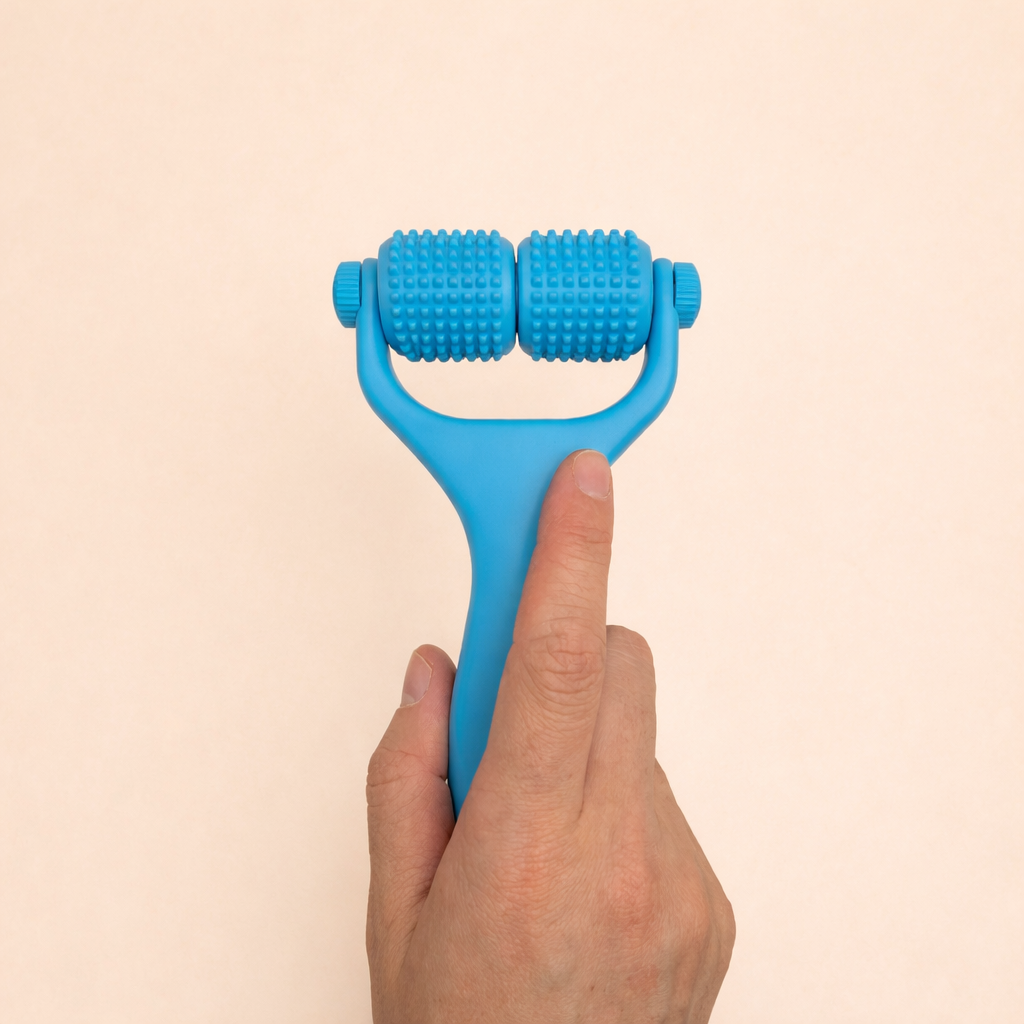 Massageroller 4 versch. Aufsätze