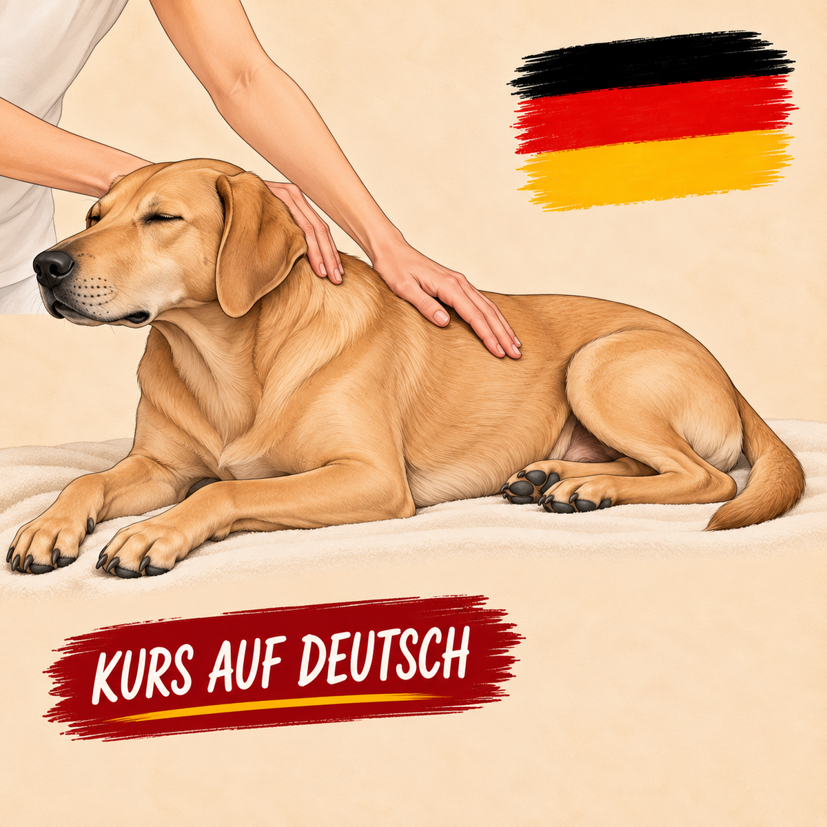Massage - Für Besitzer & Tierphysios (auch für Katzen einsetzbar)