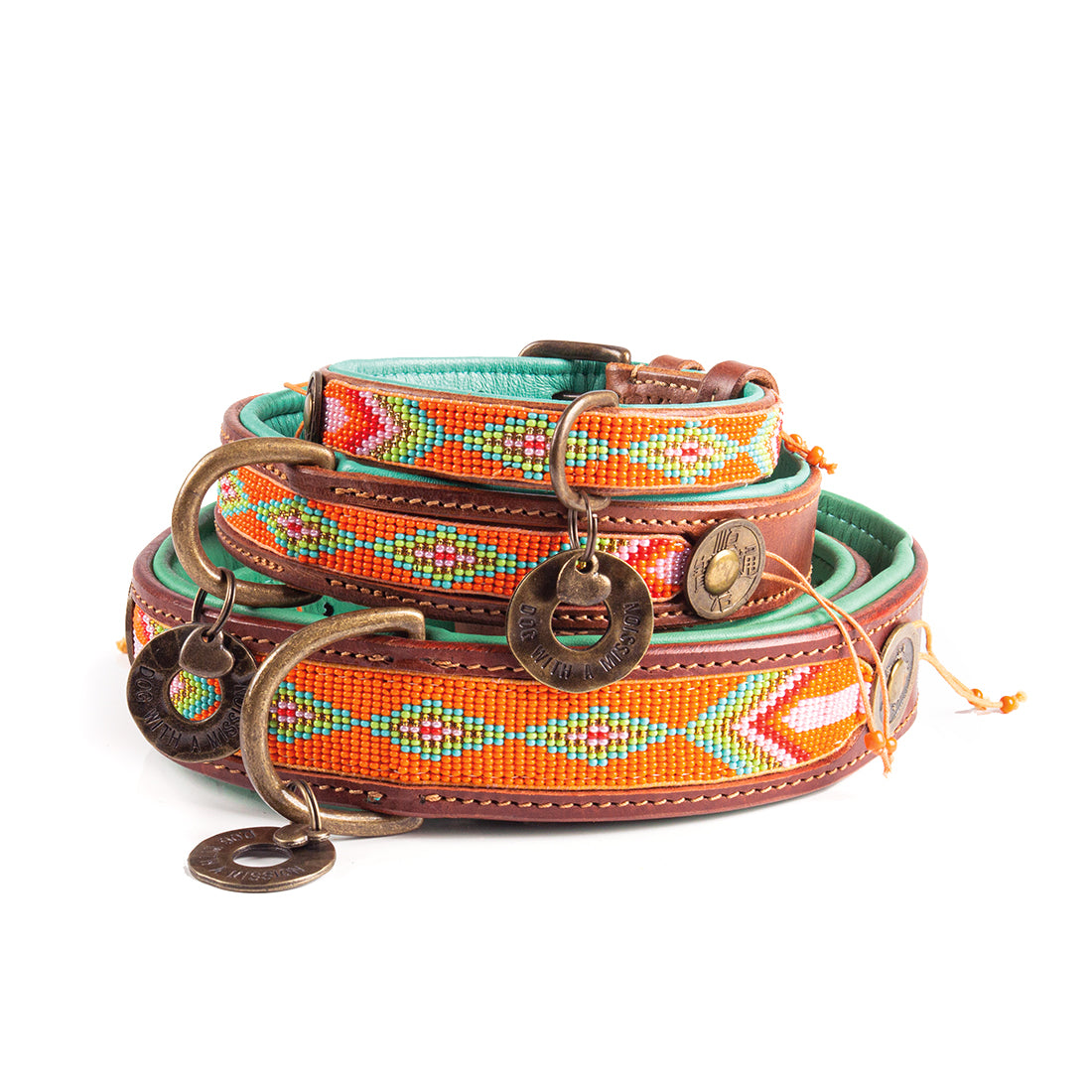 Tiger Lily Halsband Dog with a Mission