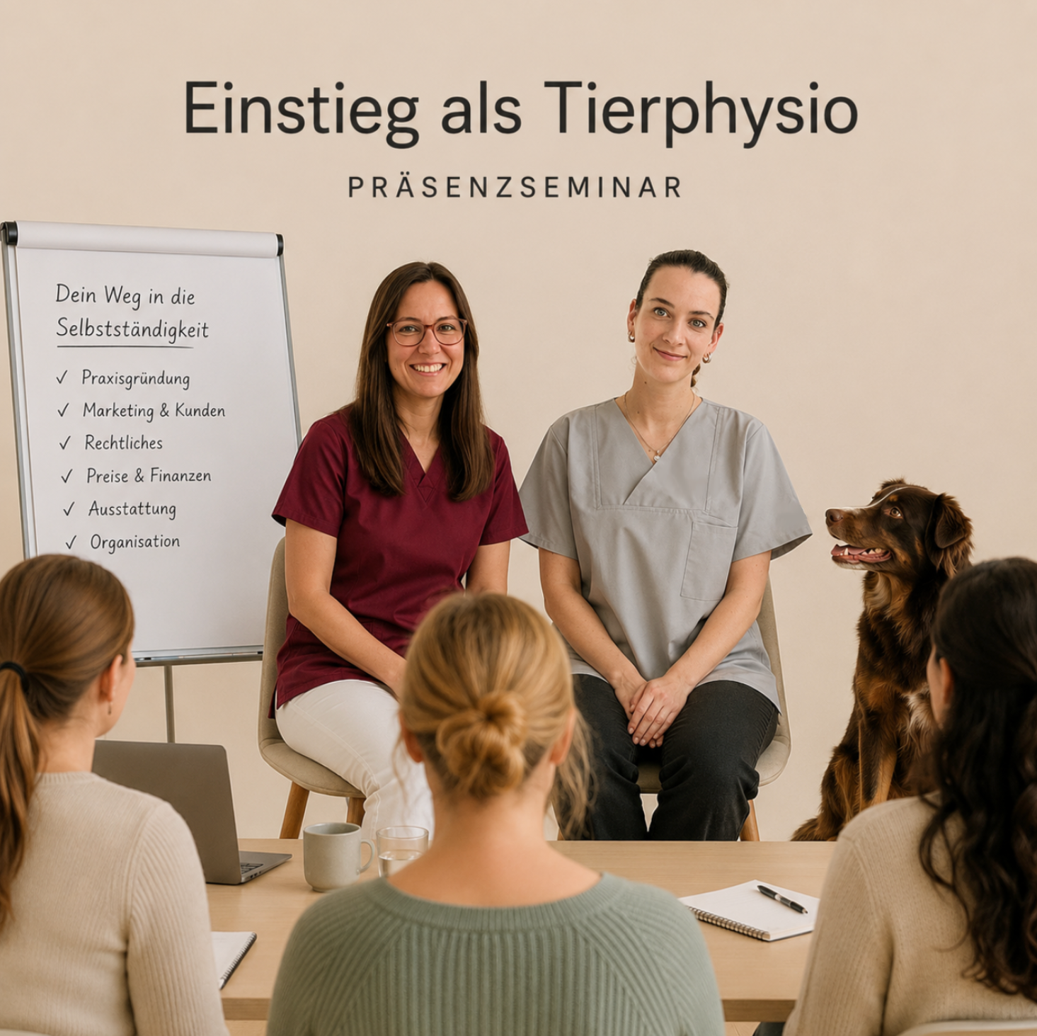 Präsenzseminar "Einstieg als Tierphysio"
