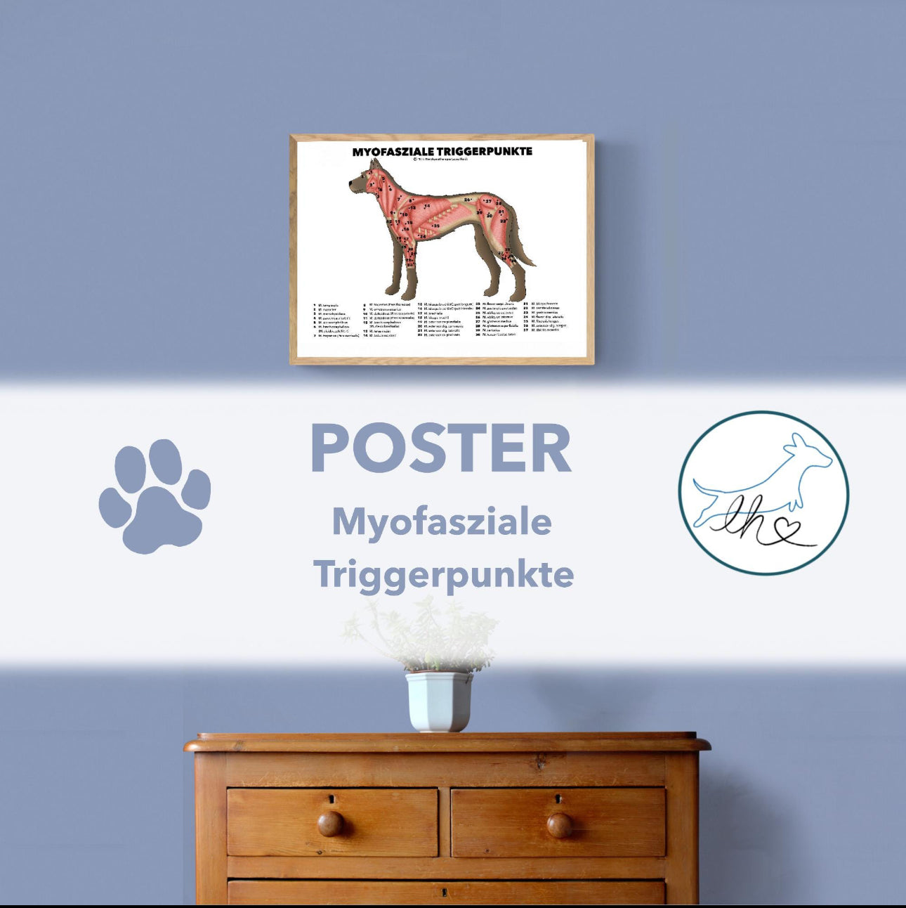 Triggerpunkt Poster (Hund)